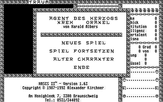 Agent des Herzogs / Kreh Orakel atari screenshot